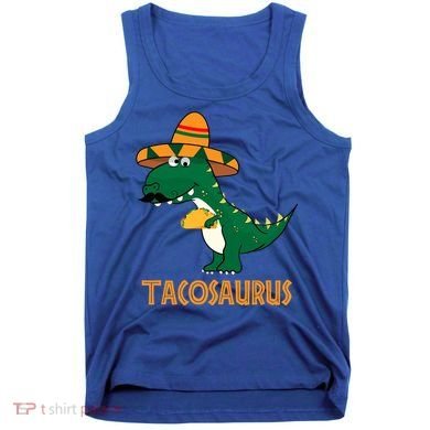 Taco Saurus Cinco De Mayo Dinosaur Tank Top