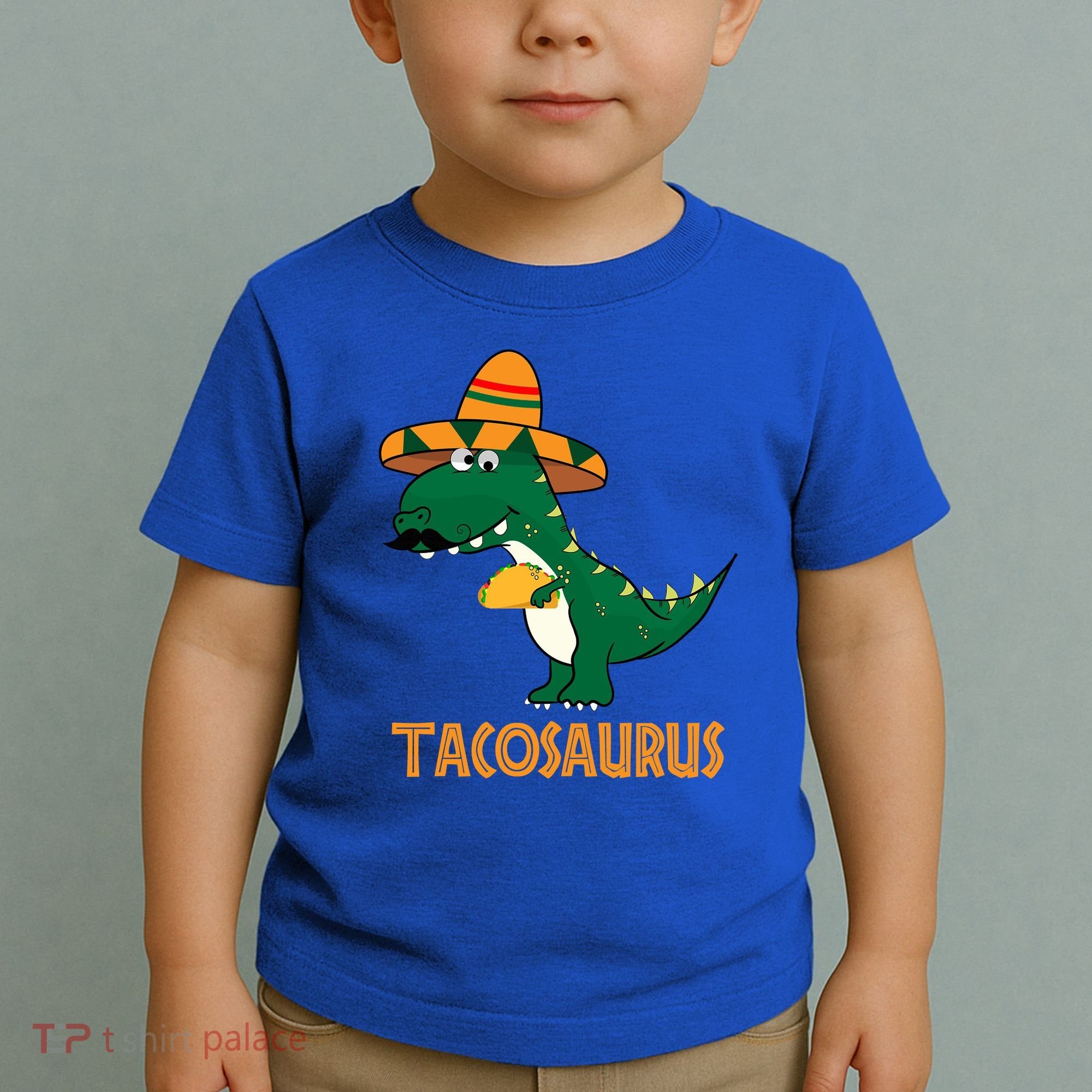 Taco Saurus Cinco De Mayo Dinosaur Toddler T-Shirt