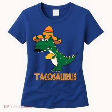 Taco Saurus Cinco De Mayo Dinosaur Women's T-Shirt