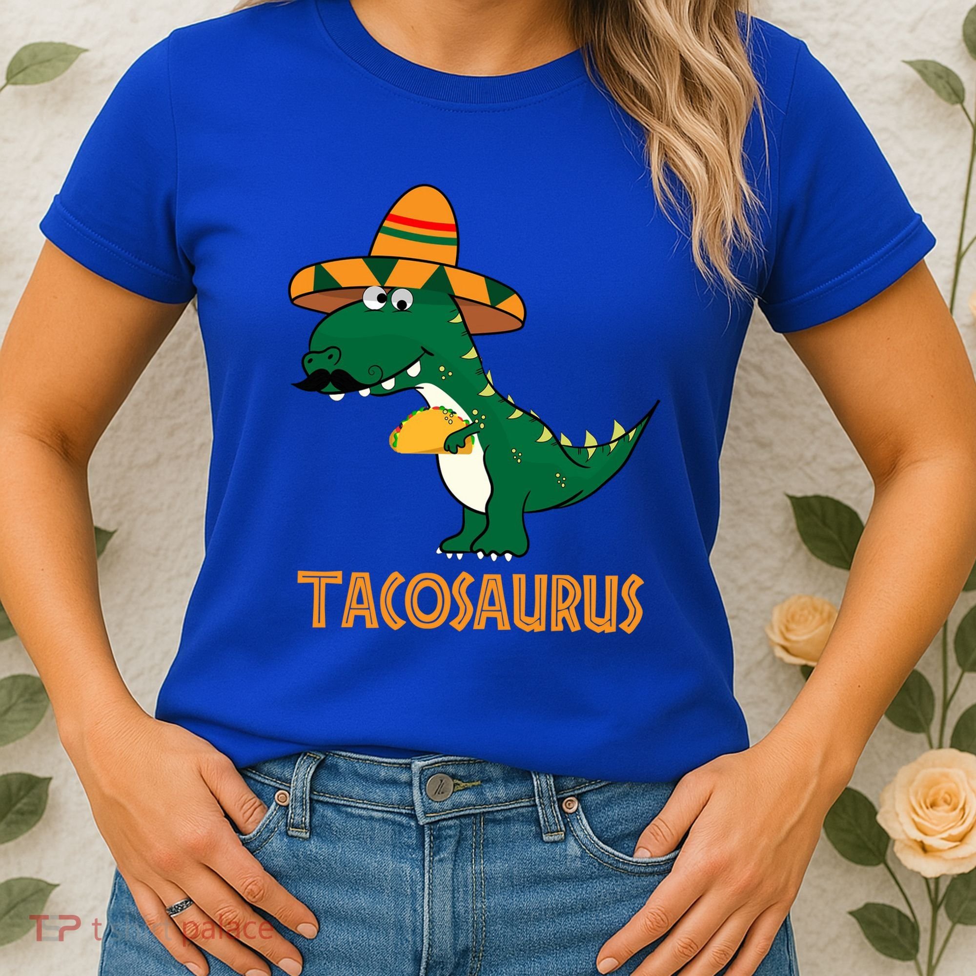 Taco Saurus Cinco De Mayo Dinosaur Women's T-Shirt