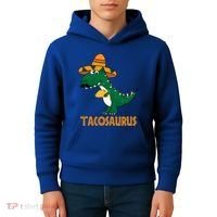 Taco Saurus Cinco De Mayo Dinosaur Kids Hoodie thumb 4
