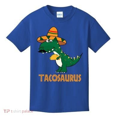 Taco Saurus Cinco De Mayo Dinosaur Kids T-Shirt