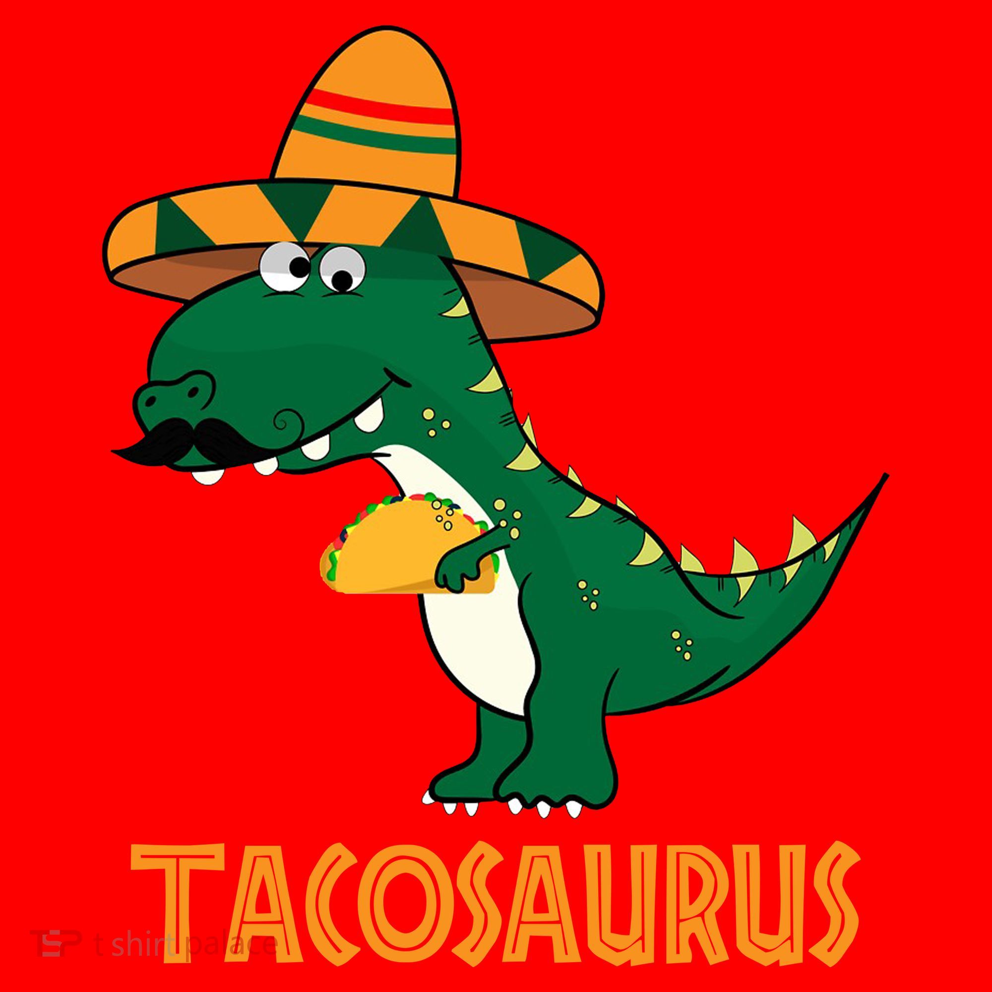 Taco Saurus Cinco De Mayo Dinosaur Santa Hat