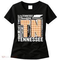 Tennessee State College Sports Fan Word Text Art Women's T-Shirt thumb 0
