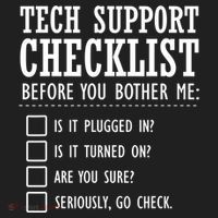 Tech Support Checklist Funny Computer Geek Sysadmin Gift Hat thumb 2