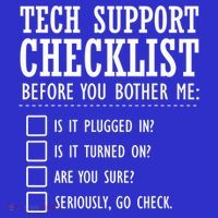Tech Support Checklist Funny Computer Geek Sysadmin Gift Toddler T-Shirt thumb 4