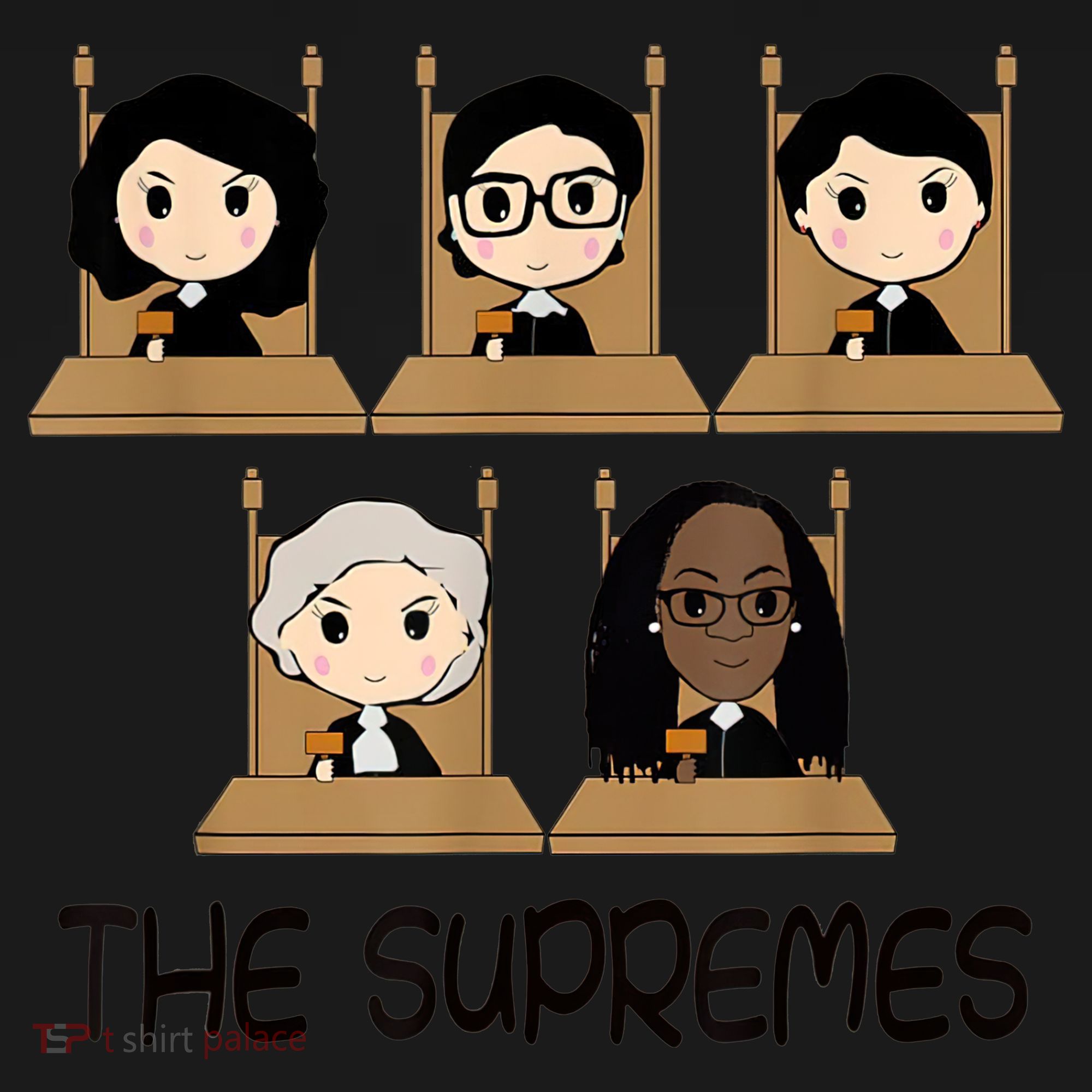 The Supremes Court USA Ketanji Brown Jackson RBG Cute Mousepad