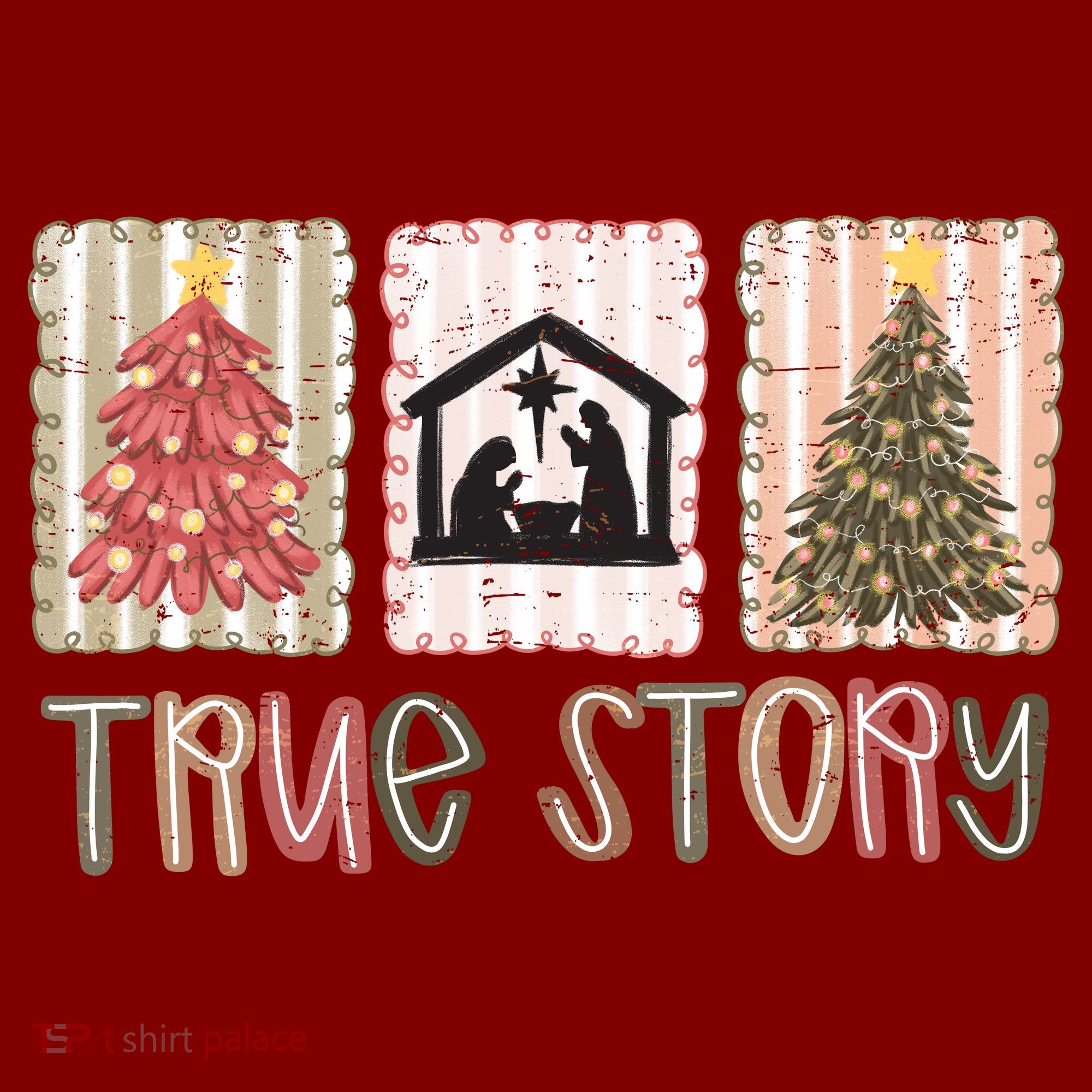 True Story Christian Christmas Jesus Birthday Kids Sweatshirt