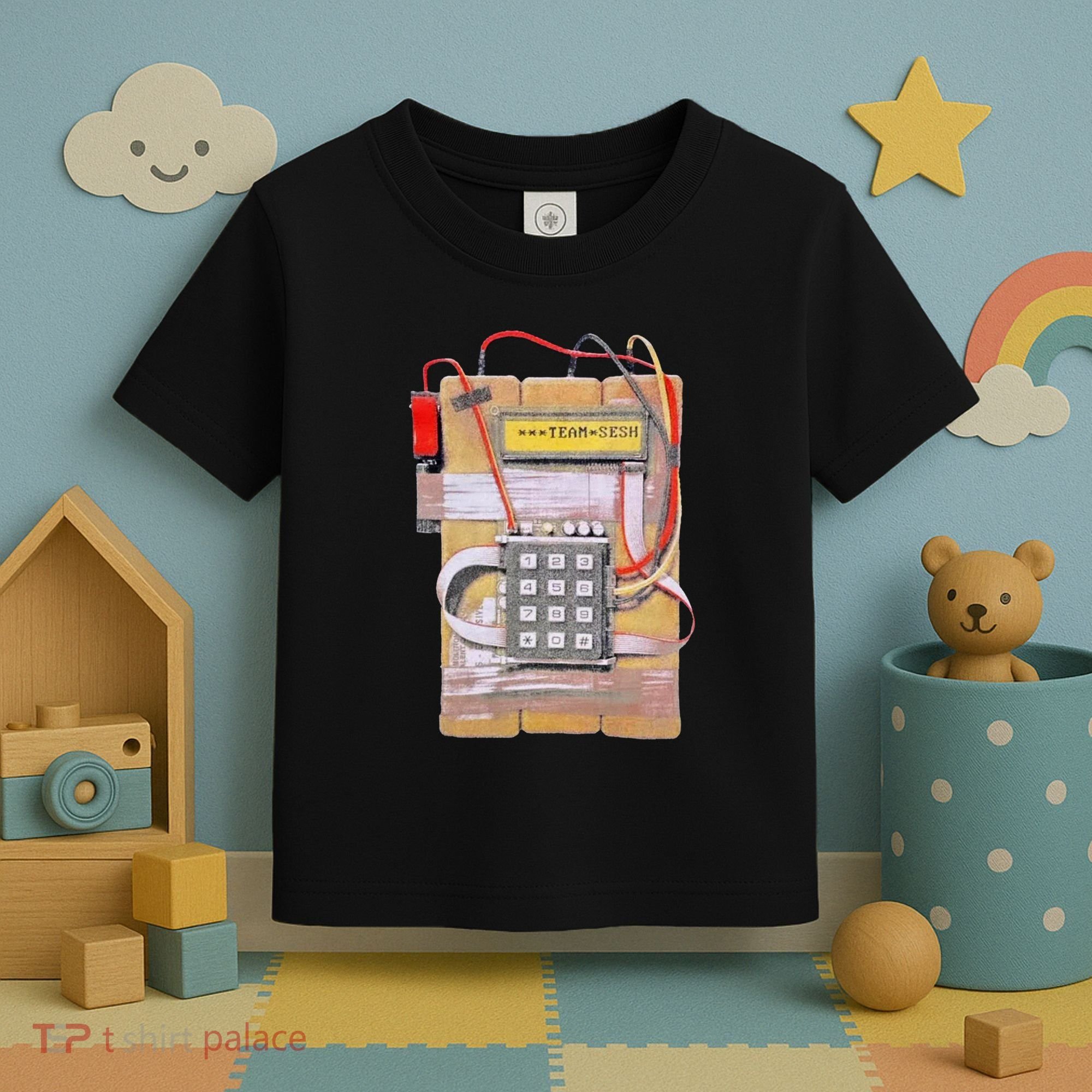 Team Sesh Csgo Bomb Toddler T-Shirt