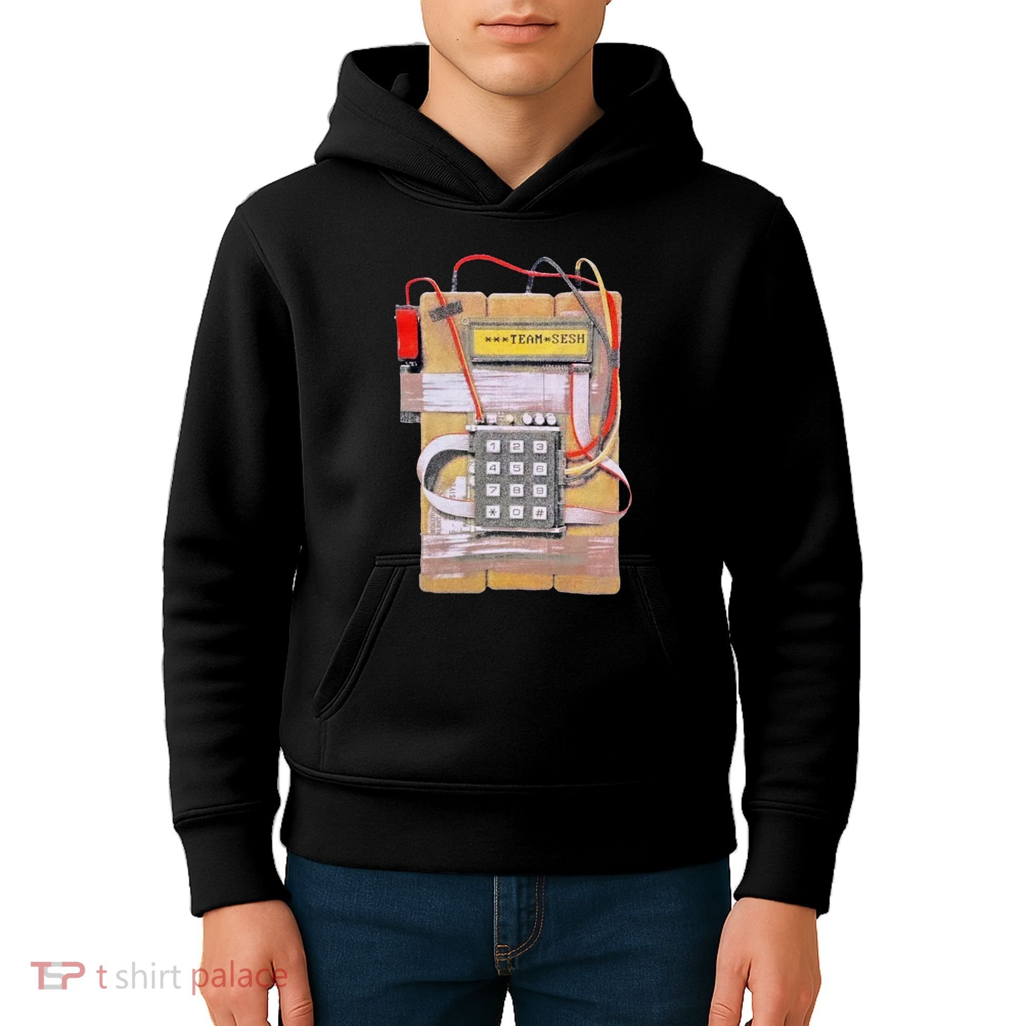 Team Sesh Csgo Bomb Kids Hoodie