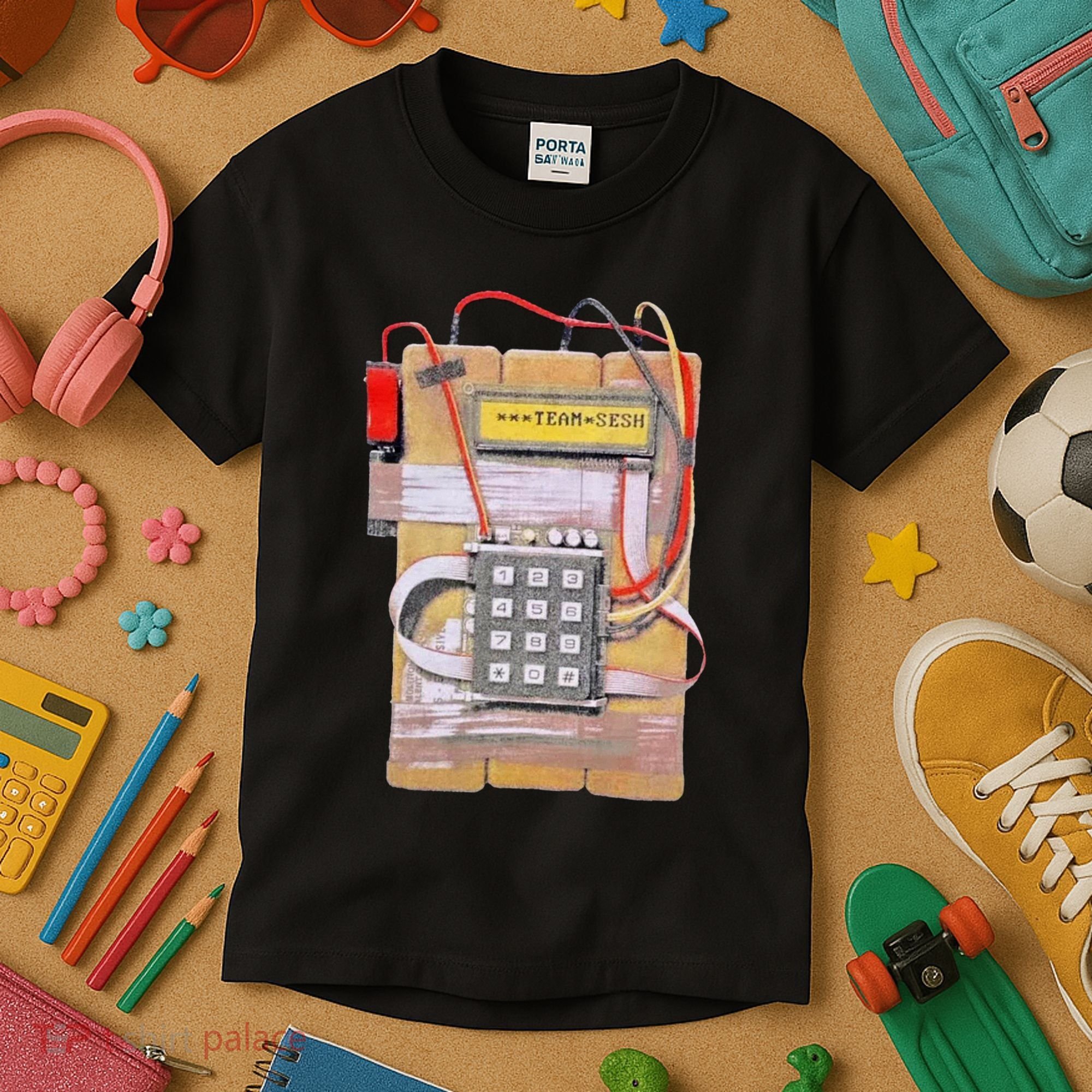 Team Sesh Csgo Bomb Kids T-Shirt