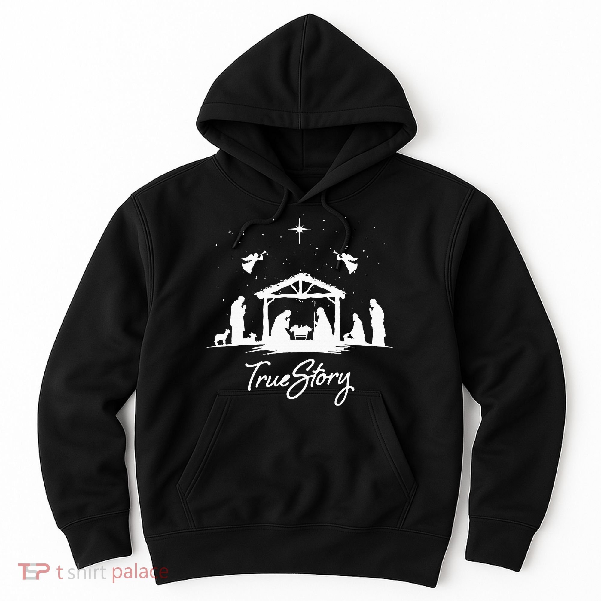 True Story Christmas Nativity Jesus Christian Hoodie