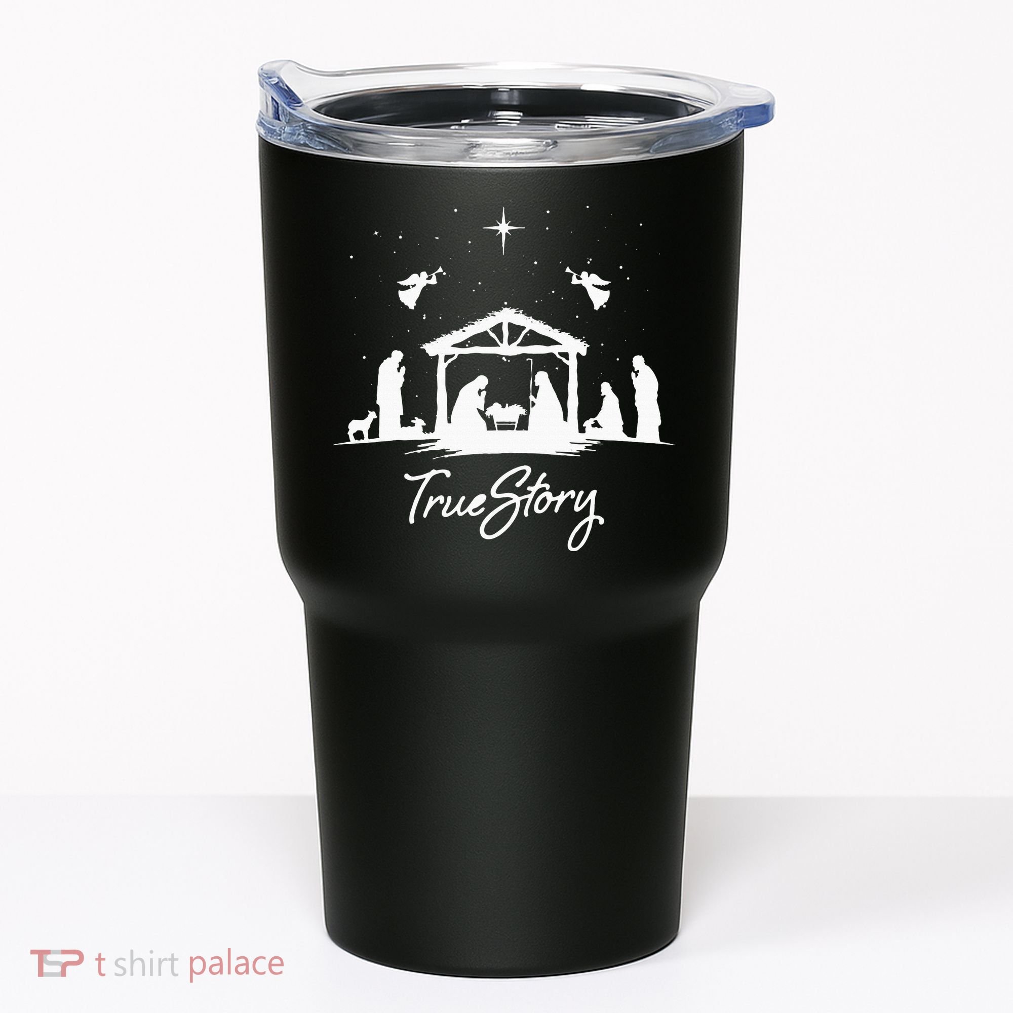 True Story Christmas Nativity Jesus Christian Tumbler