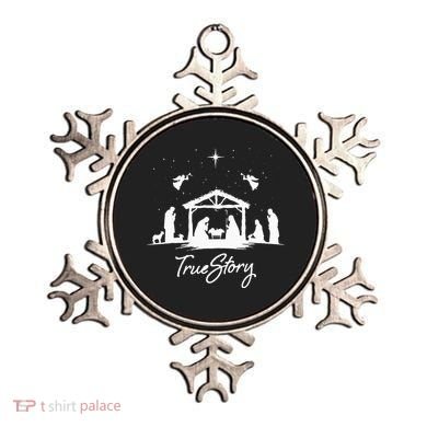 True Story Christmas Nativity Jesus Christian Ornament
