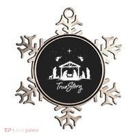 True Story Christmas Nativity Jesus Christian Ornament thumb 0