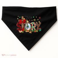 True Story Christmas Jesus Christian Gift USA-Made Doggie Bandana thumb 0