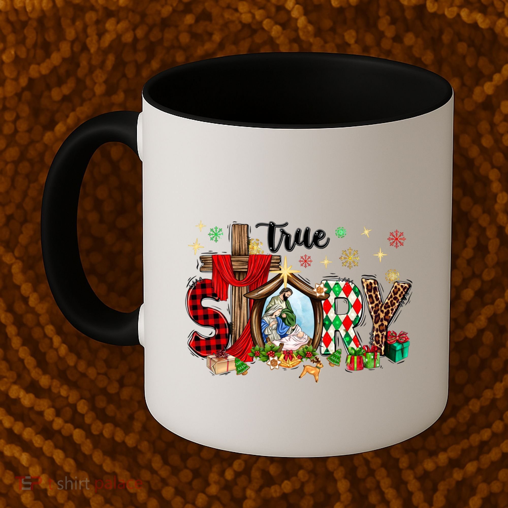 True Story Christmas Jesus Christian Gift Coffee Mug