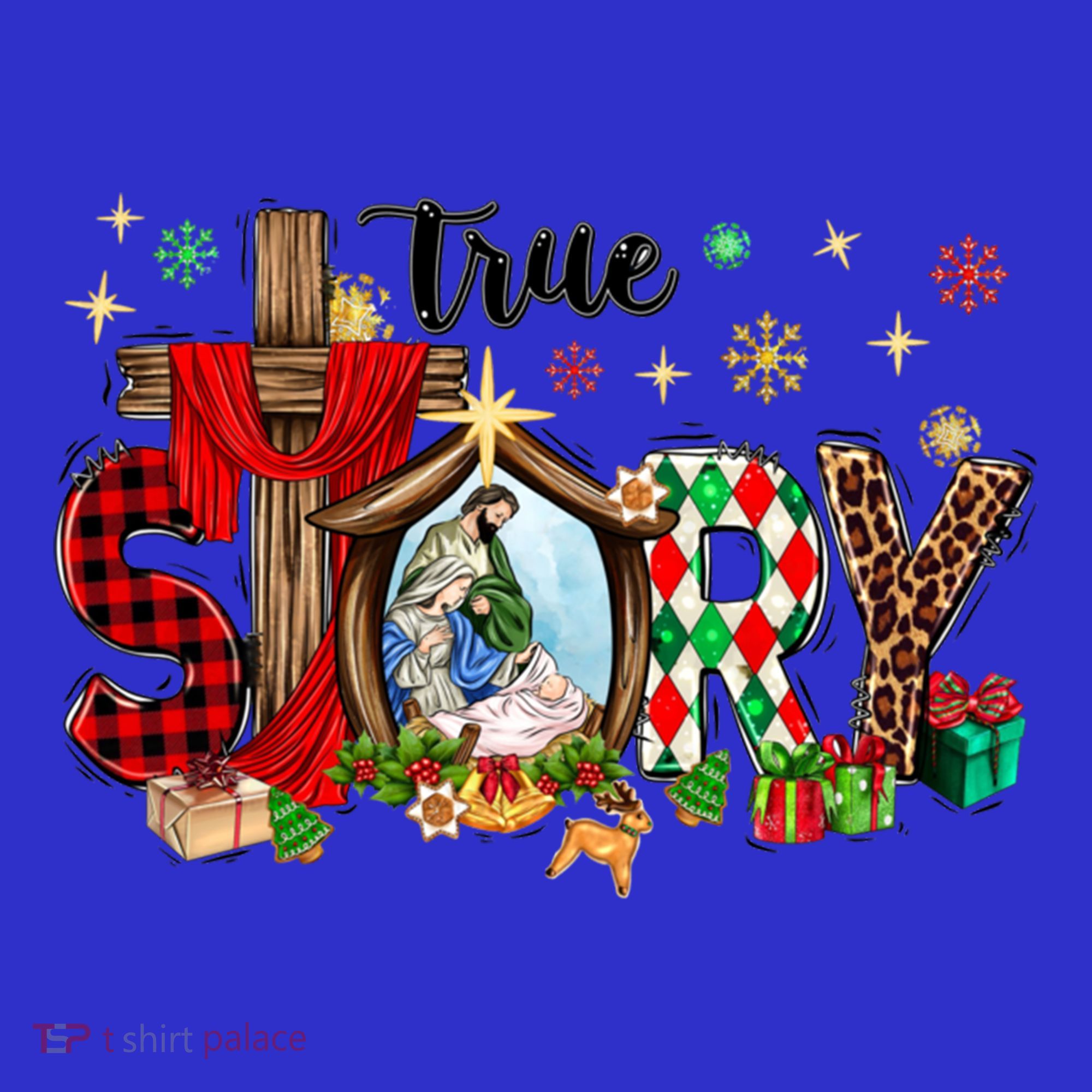 True Story Christmas Jesus Christian Gift Baby Bodysuit