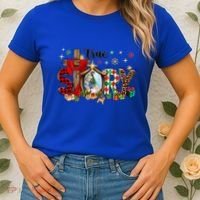 True Story Christmas Jesus Christian Gift Women's T-Shirt thumb 2