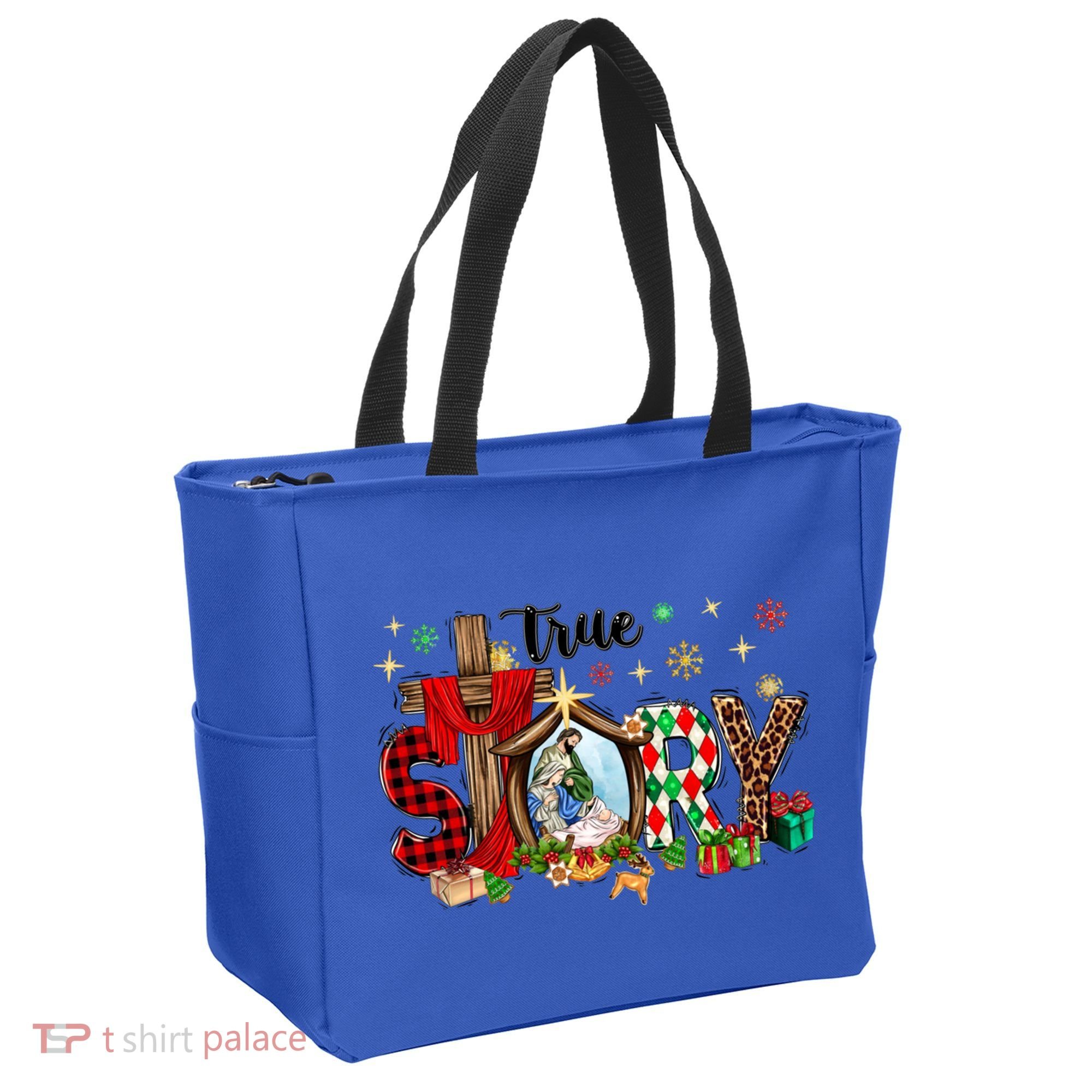 True Story Christmas Jesus Christian Gift Tote Bag