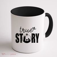 True Story Christmas Holy Christian Coffee Mug thumb 1
