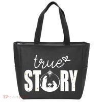 True Story Christmas Holy Christian Tote Bag thumb 0