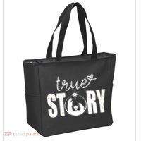 True Story Christmas Holy Christian Tote Bag thumb 2