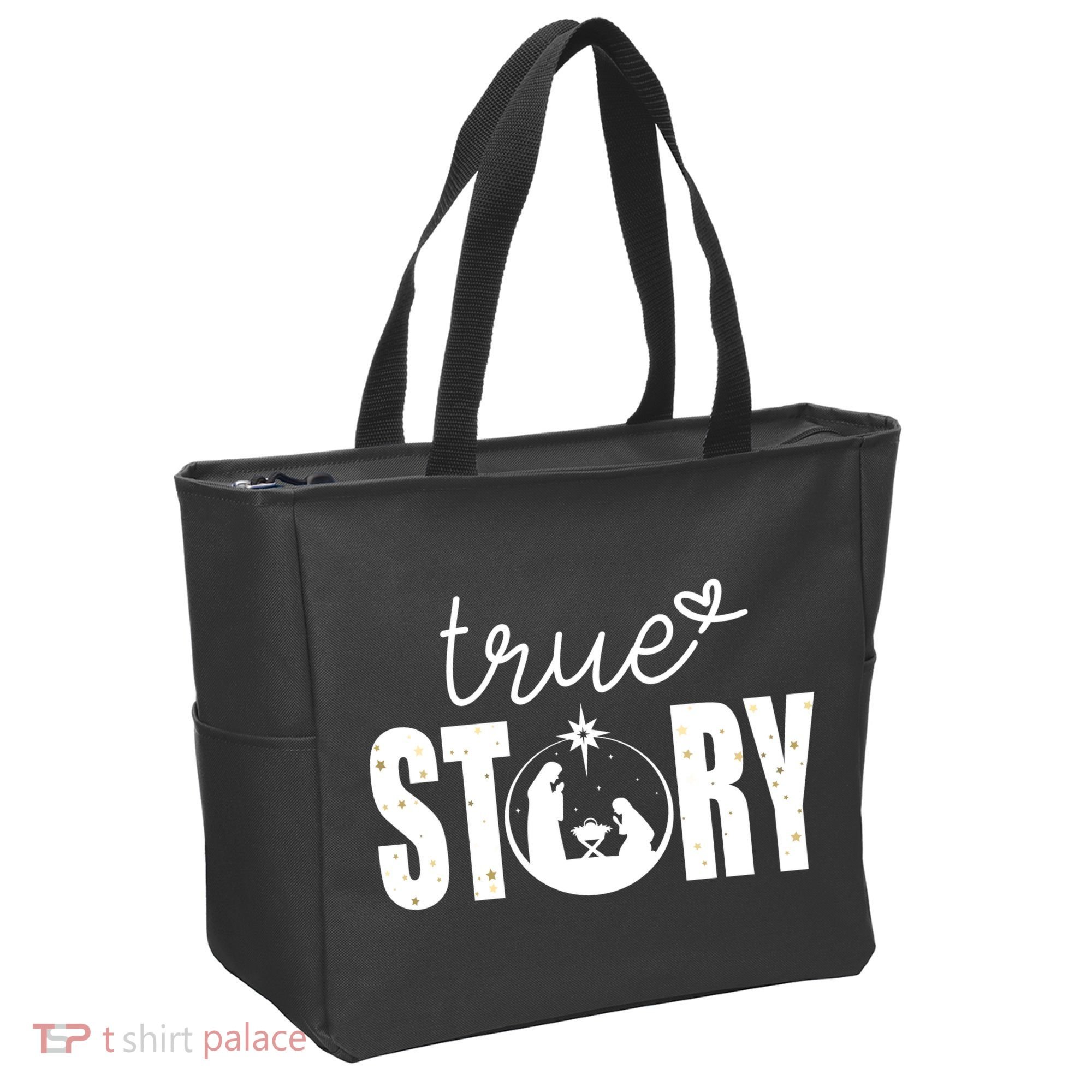 True Story Christmas Holy Christian Tote Bag