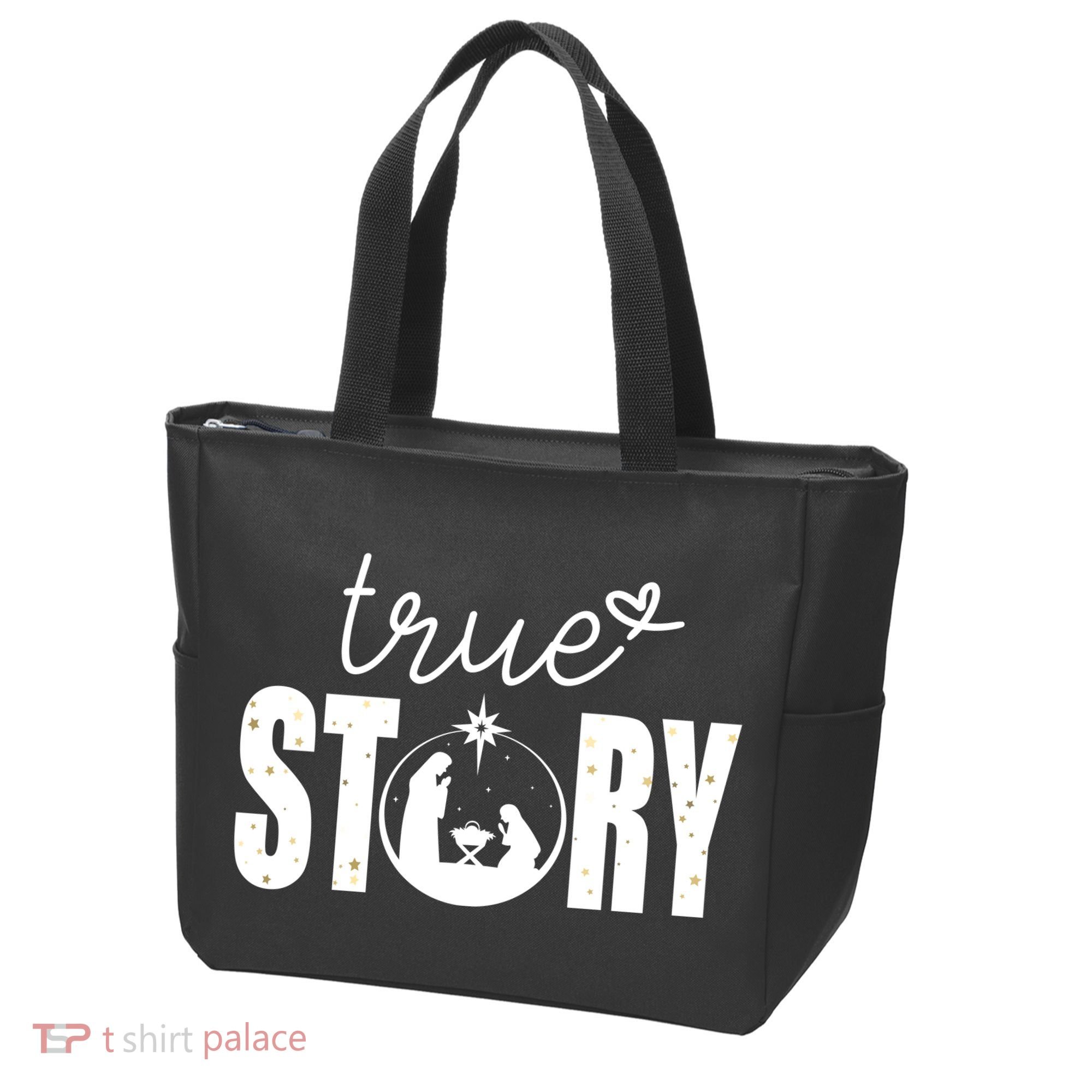 True Story Christmas Holy Christian Tote Bag