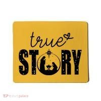 True Story Christmas Holy Christian Mousepad thumb 0
