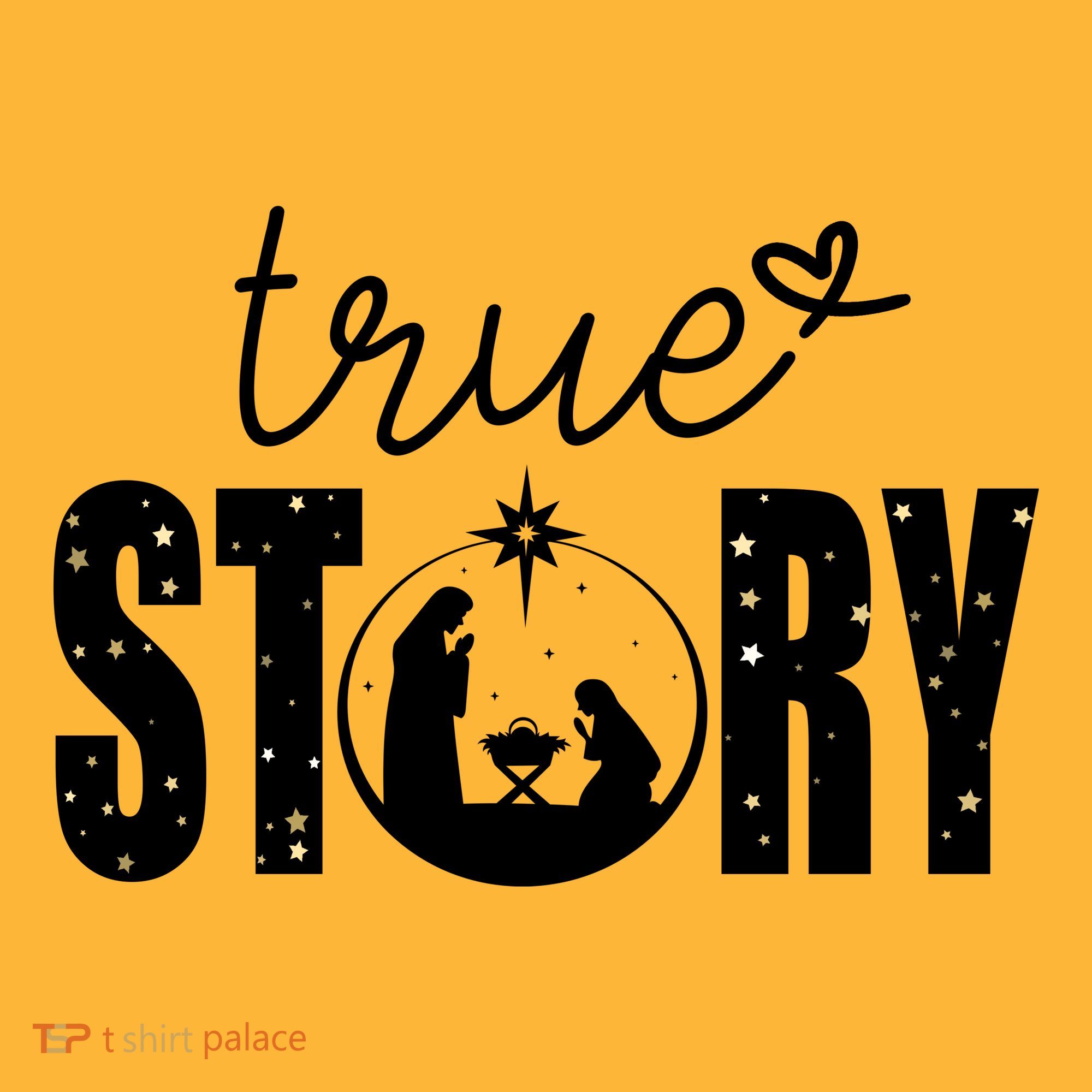 True Story Christmas Holy Christian Mousepad