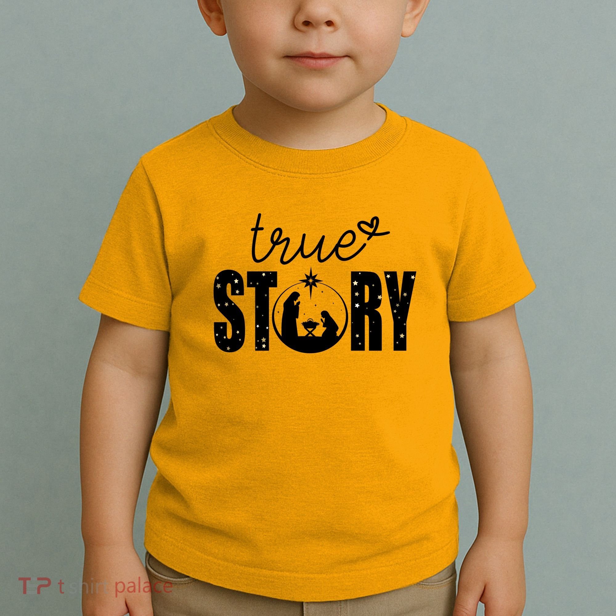 True Story Christmas Holy Christian Toddler T-Shirt