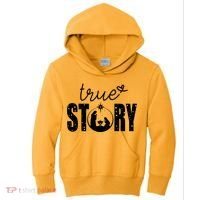 True Story Christmas Holy Christian Kids Hoodie thumb 0