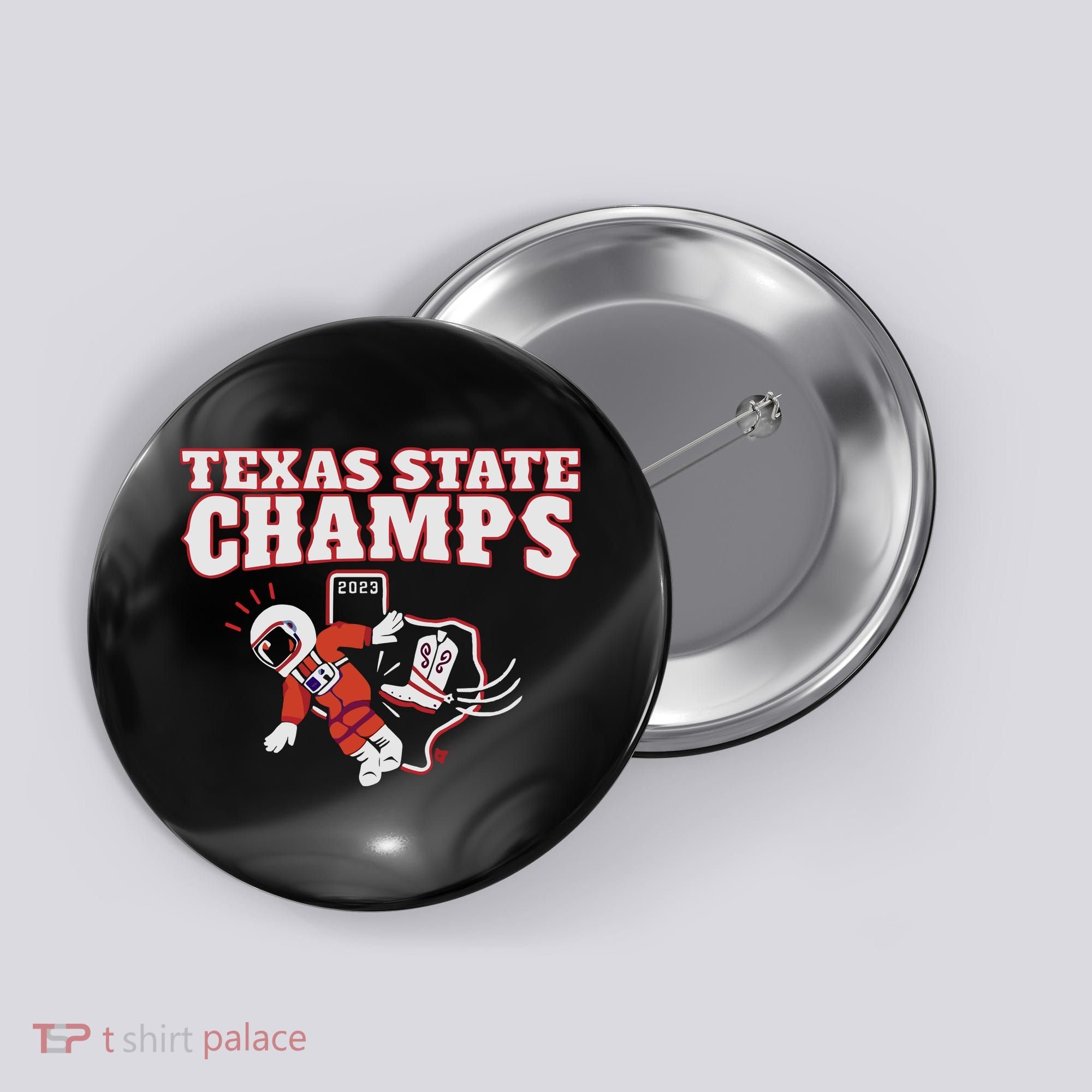 Texas State Champs Button