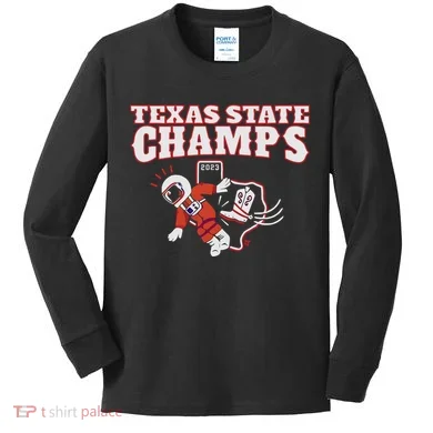 Texas State Champs Kids Long Sleeve Shirt