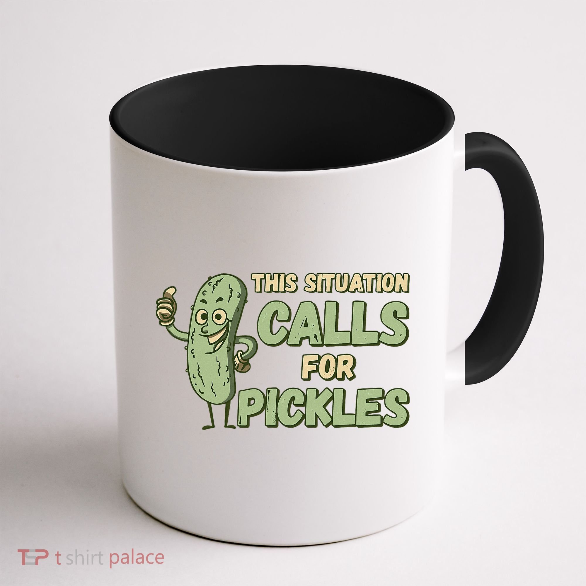 This Situation Calls For Pickles Funny Pickle Coffee Mug