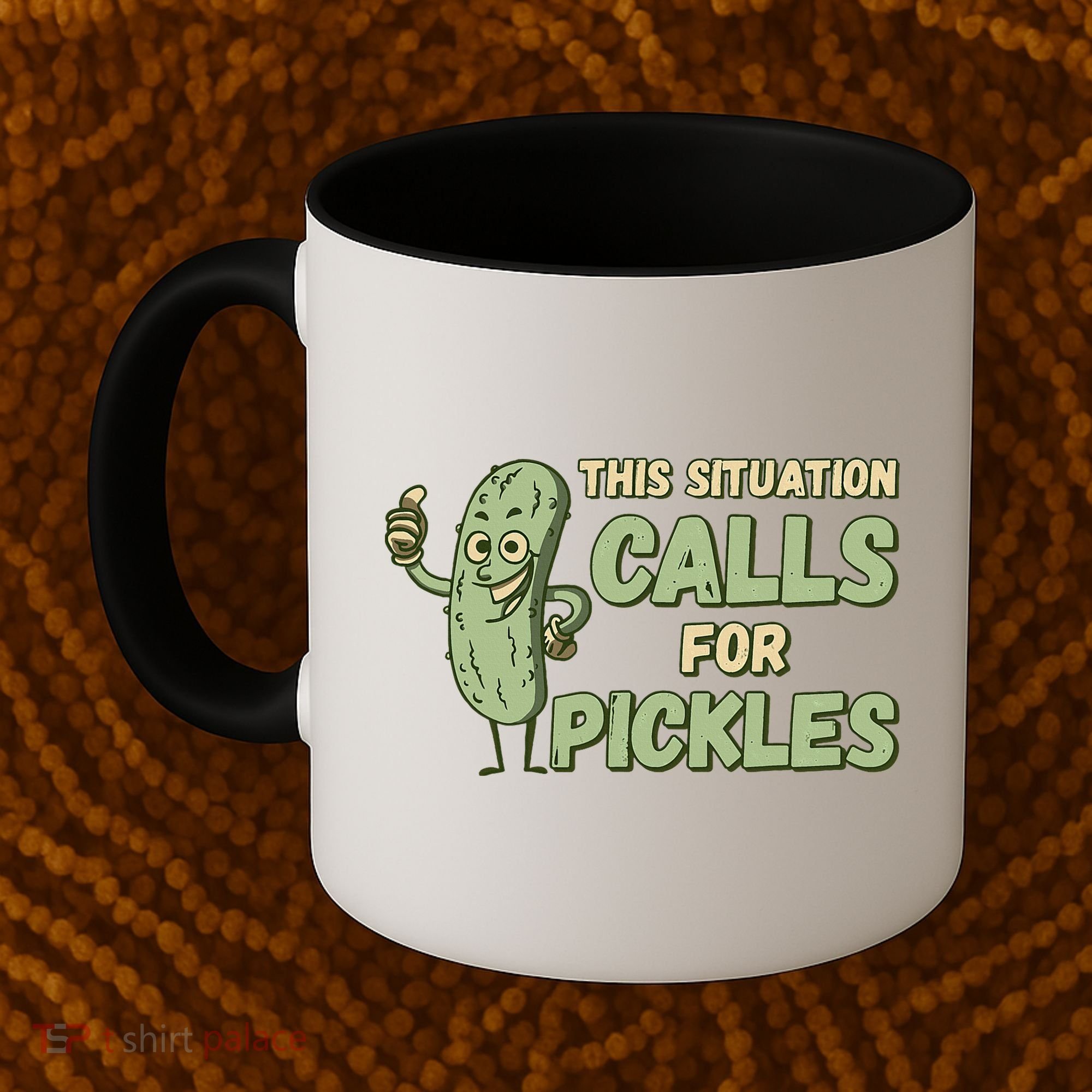This Situation Calls For Pickles Funny Pickle Coffee Mug