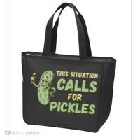 This Situation Calls For Pickles Funny Pickle Tote Bag thumb 3