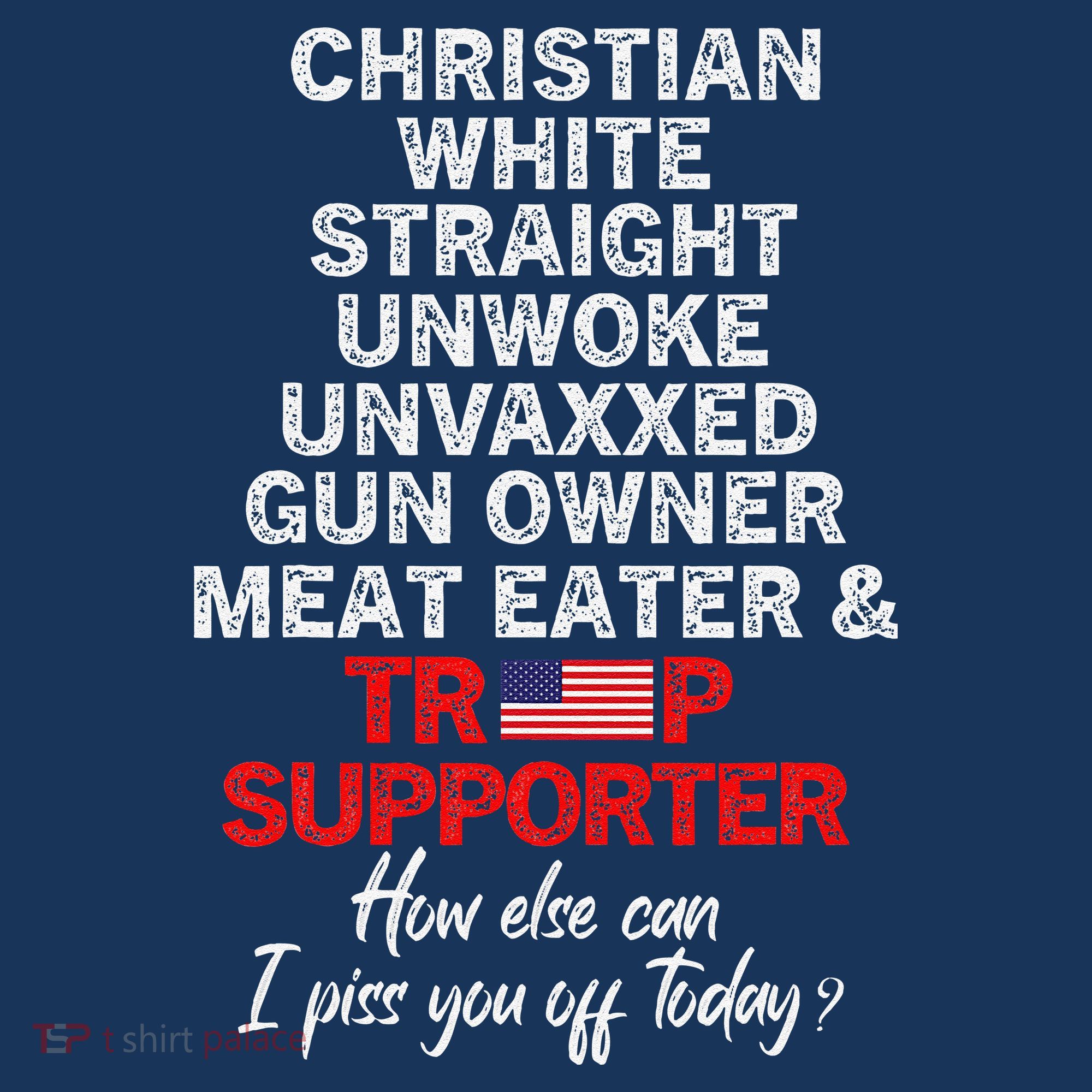 Trump Supporter Christian White Straight Unwoke Unvaxxed Women's Hoodie