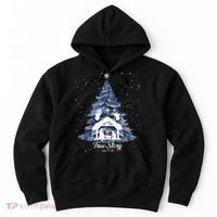 True Story Christmas Jesus Xmas Christian Nativity Sence Hoodie thumb 0