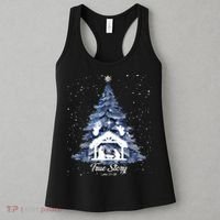 True Story Christmas Jesus Xmas Christian Nativity Sence Women's Tank Top thumb 3
