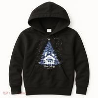 True Story Christmas Jesus Xmas Christian Nativity Sence Kids Hoodie thumb 0