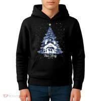 True Story Christmas Jesus Xmas Christian Nativity Sence Kids Hoodie thumb 4