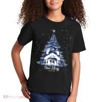 True Story Christmas Jesus Xmas Christian Nativity Sence Kids T-Shirt thumb 2