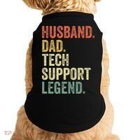 Tech Support Christmas Gifts For Dad Husband Doggie Tank thumb 0