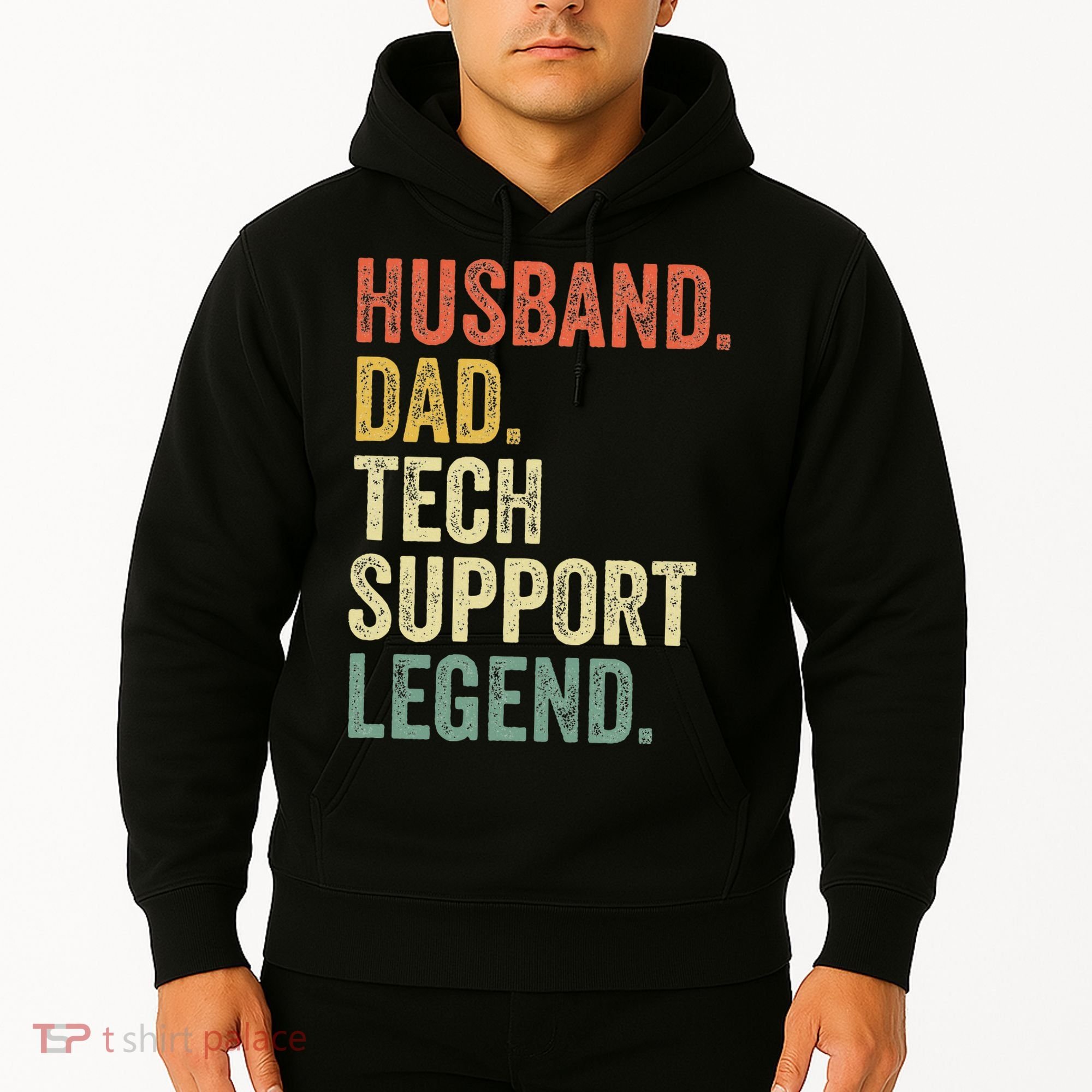 Tech Support Christmas Gifts For Dad Husband Hoodie