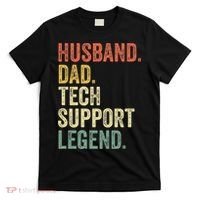 Tech Support Christmas Gifts For Dad Husband T-Shirt thumb 0