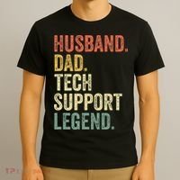 Tech Support Christmas Gifts For Dad Husband T-Shirt thumb 3