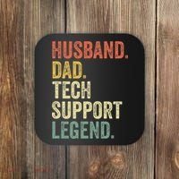 Tech Support Christmas Gifts For Dad Husband Coaster thumb 0