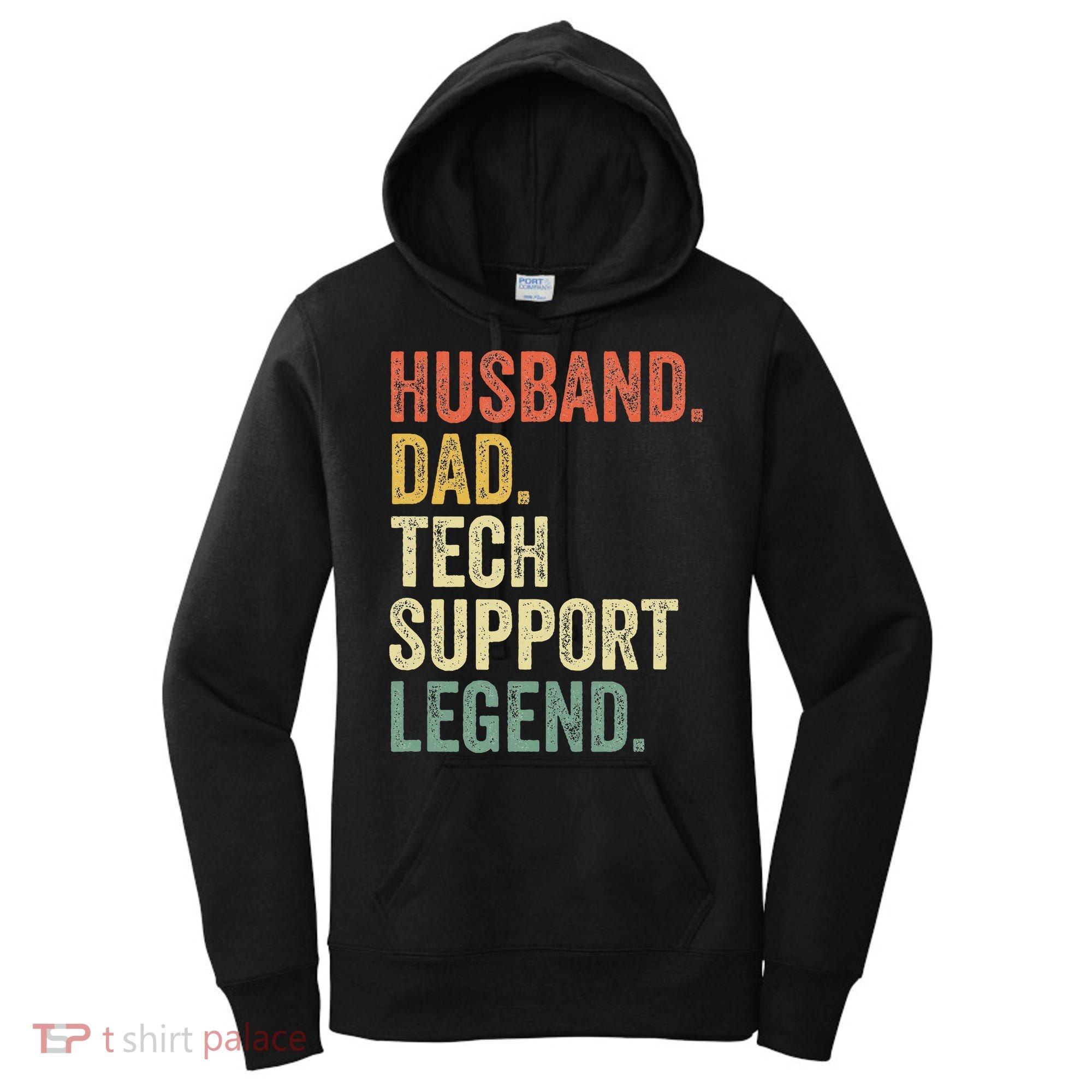 Tech Support Christmas Gifts For Dad Husband Women's Hoodie